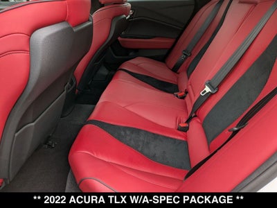 2022 Acura TLX A-Spec Package SH-AWD