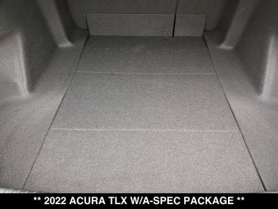 2022 Acura TLX A-Spec Package SH-AWD