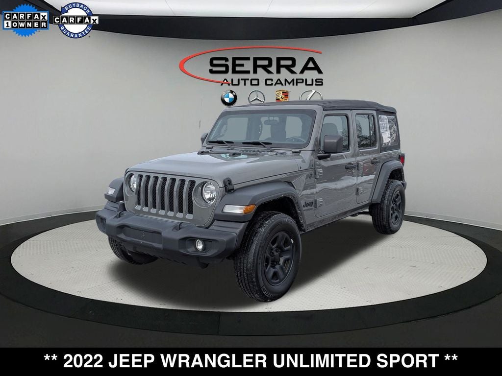 2022 Jeep Wrangler Unlimited Sport