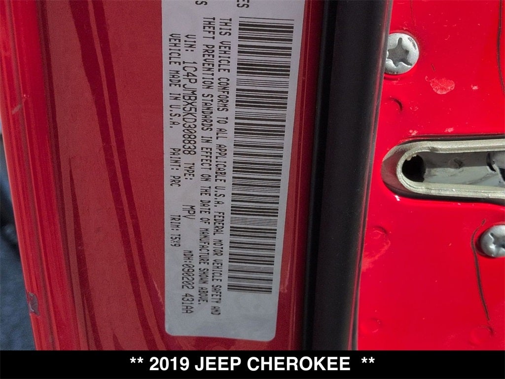 2019 Jeep Cherokee Trailhawk