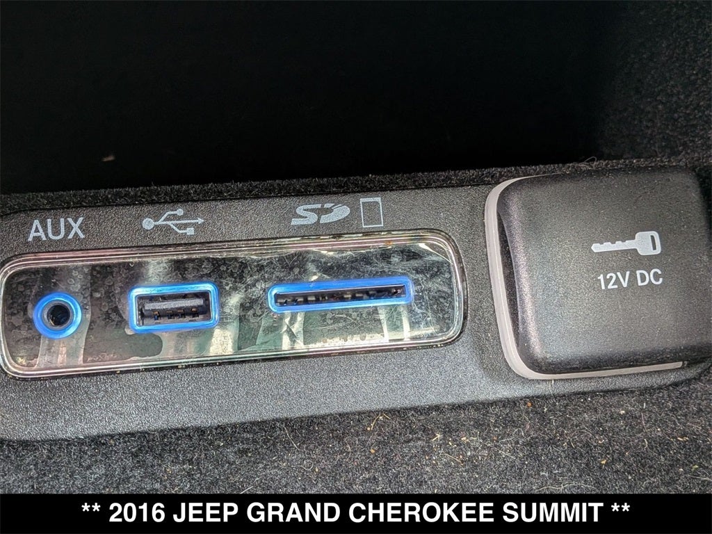2016 Jeep Grand Cherokee Summit