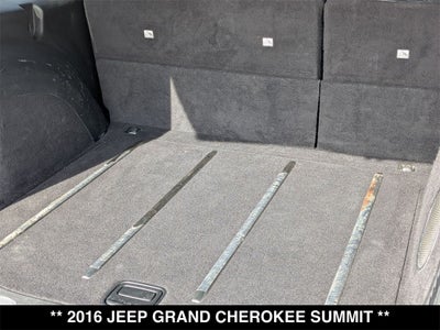 2016 Jeep Grand Cherokee Summit
