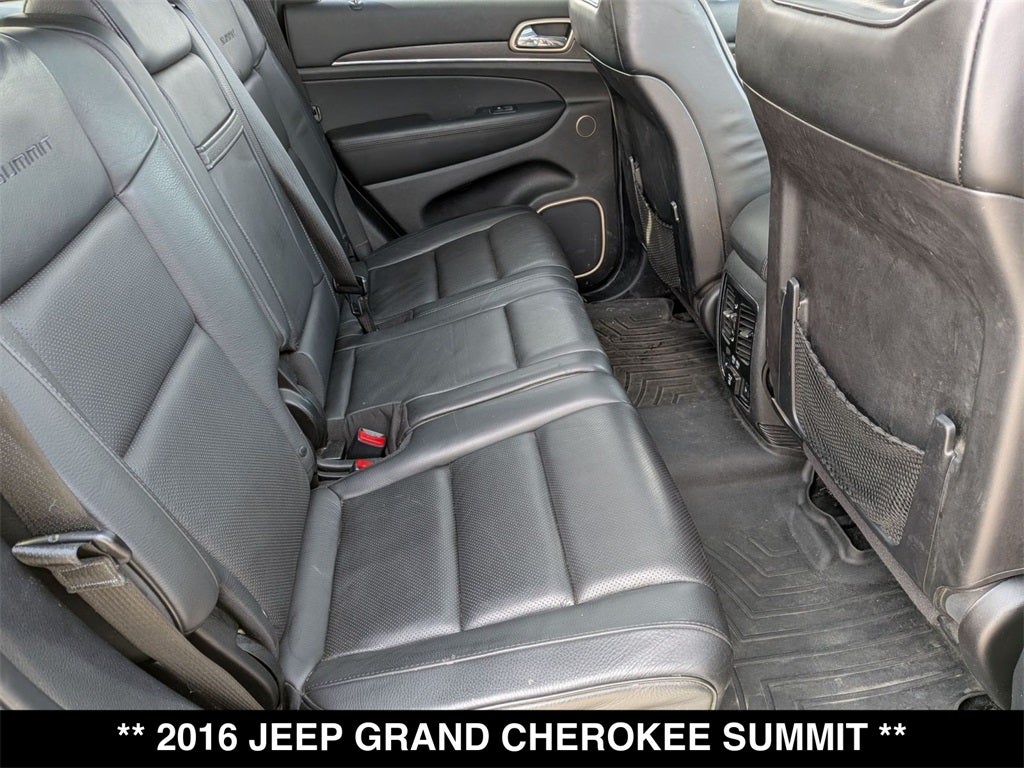 2016 Jeep Grand Cherokee Summit