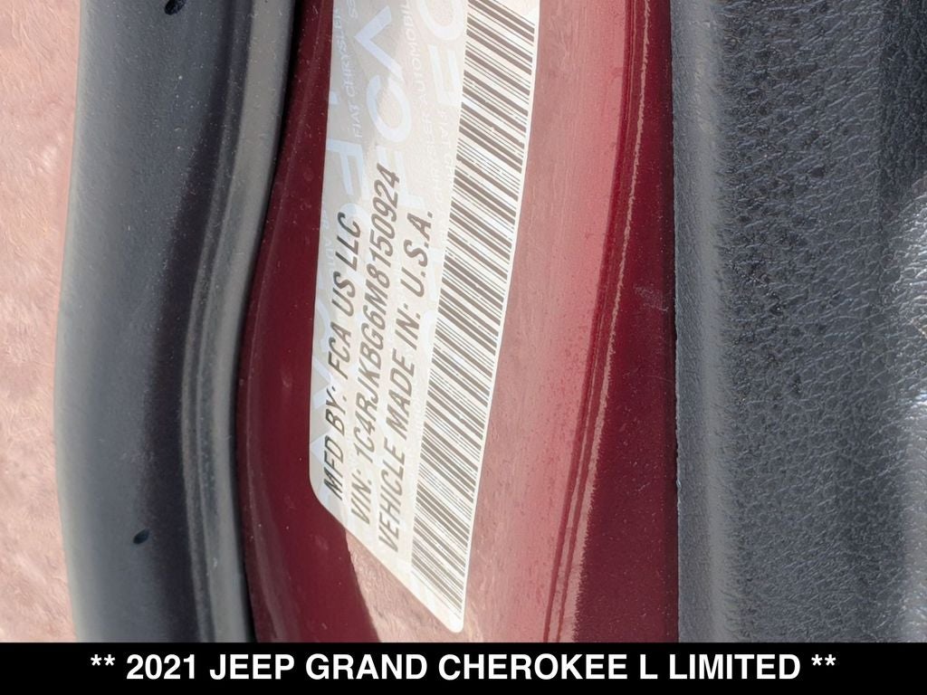 2021 Jeep Grand Cherokee L Limited