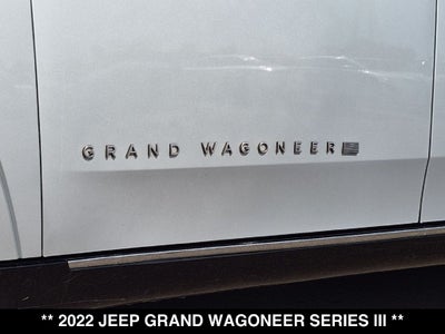 2022 Jeep Grand Wagoneer Series III