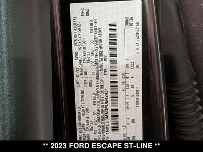 2023 Ford Escape ST-Line