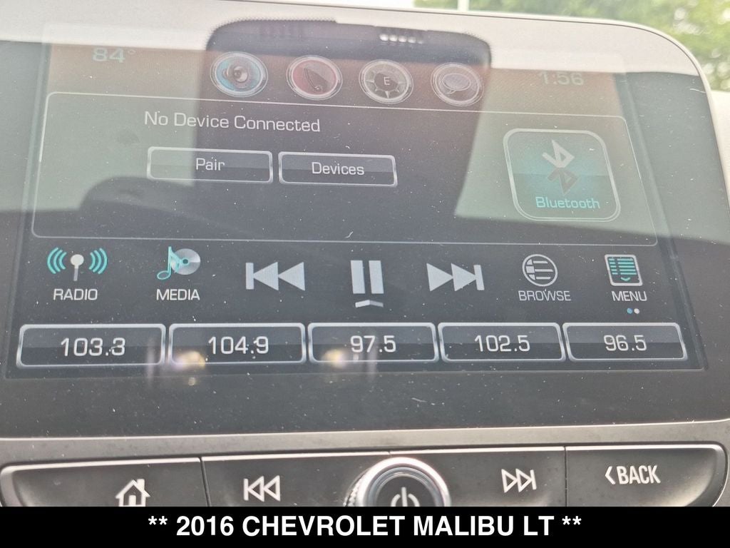 2016 Chevrolet Malibu LT 2LT 2.0