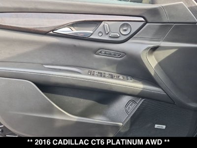 2016 Cadillac CT6 3.0L Twin Turbo Platinum