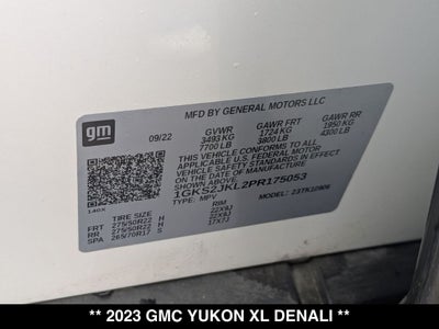 2023 GMC Yukon XL Denali