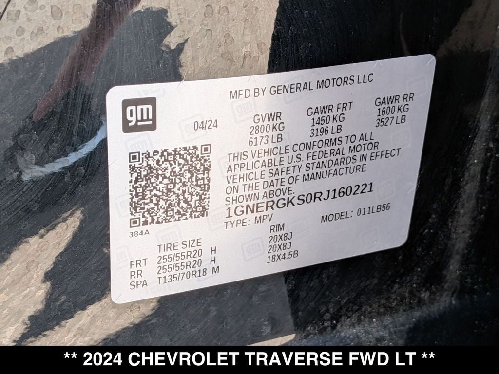 2024 Chevrolet Traverse LT 1LT