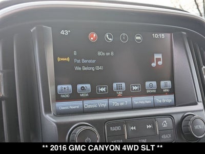 2016 GMC Canyon SLT