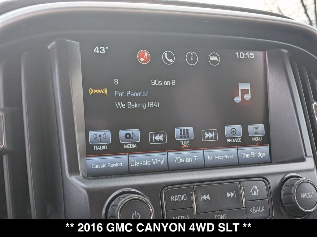 2016 GMC Canyon SLT