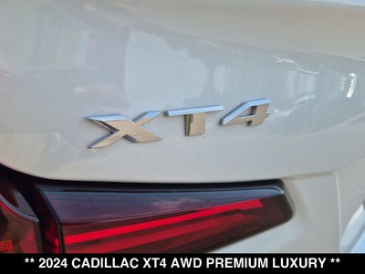 2024 Cadillac XT4 Premium Luxury