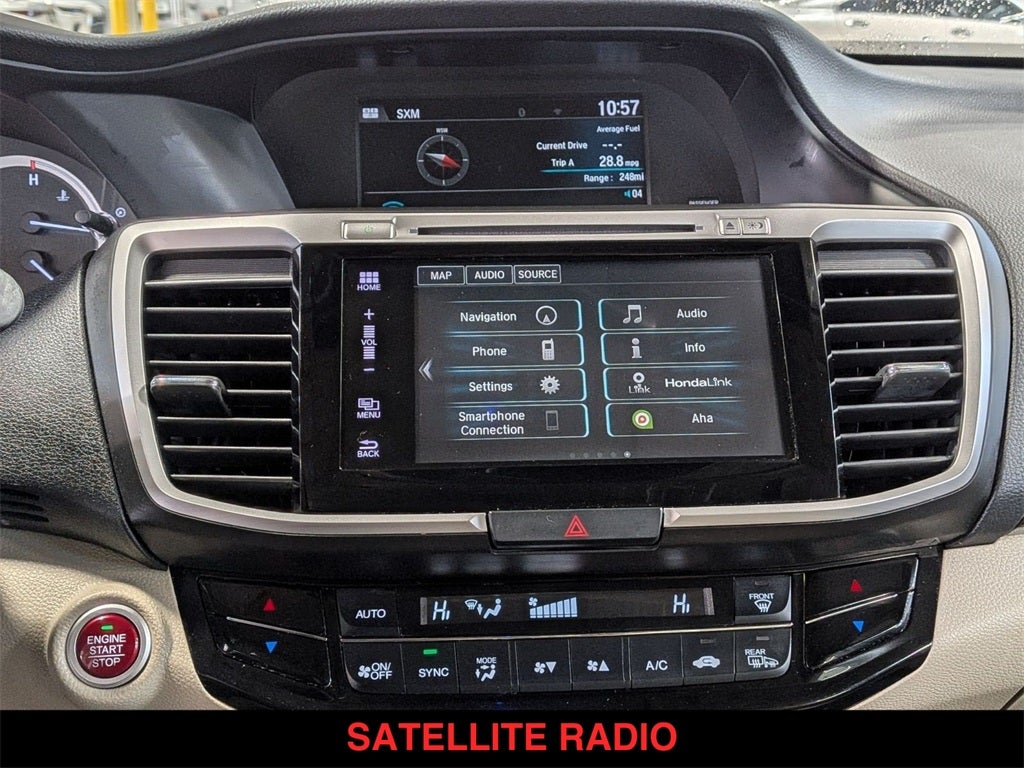 2017 Honda Accord EX-L w/Navigation and Honda Sensing