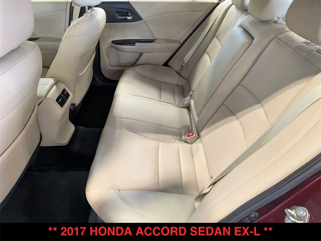 2017 Honda Accord EX-L w/Navigation and Honda Sensing
