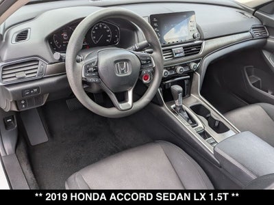 2019 Honda Accord LX