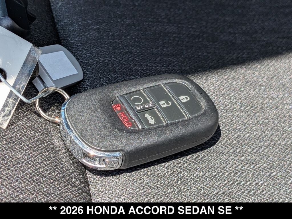 2026 Honda Accord SE