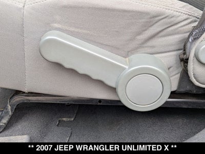 2007 Jeep Wrangler Unlimited X