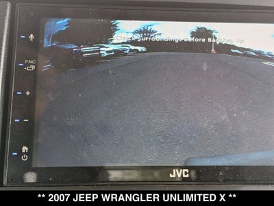 2007 Jeep Wrangler Unlimited X