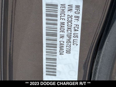 2023 Dodge Charger R/T