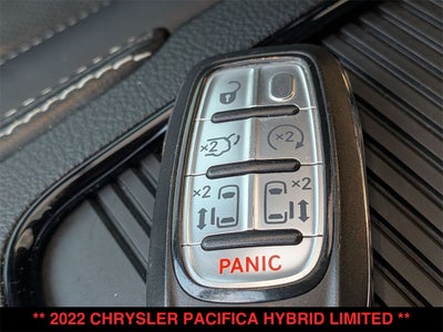 2022 Chrysler Pacifica Hybrid Limited