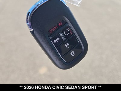 2026 Honda Civic Sport