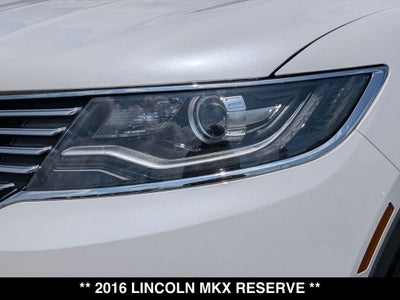 2016 Lincoln MKX Reserve