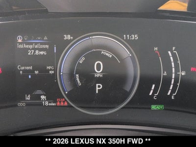 2026 Lexus NX FWD