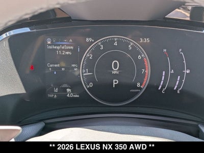 2026 Lexus NX AWD
