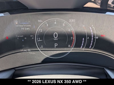 2026 Lexus NX AWD