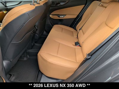 2026 Lexus NX 350 Base