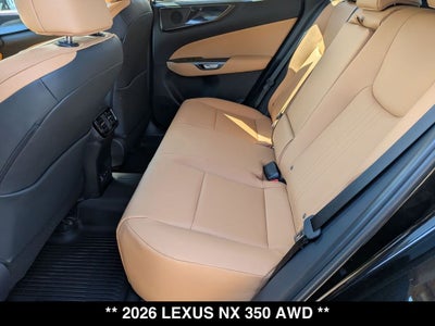 2026 Lexus NX 350 Base