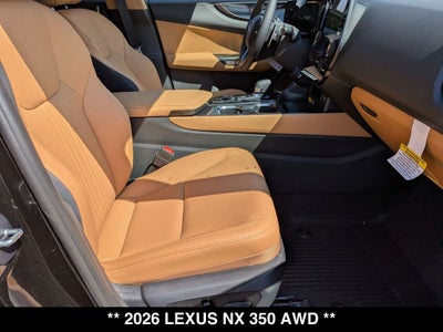 2026 Lexus NX 350 Base