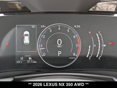 2026 Lexus NX 350 Base