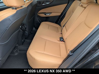 2026 Lexus NX 350 Base