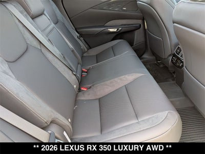 2026 Lexus RX LUXURY