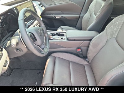 2026 Lexus RX LUXURY
