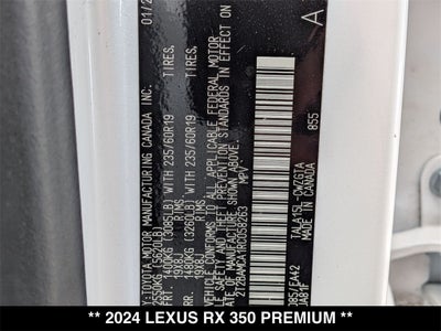 2024 Lexus RX 350 Premium