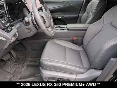 2026 Lexus RX 350 Premium+