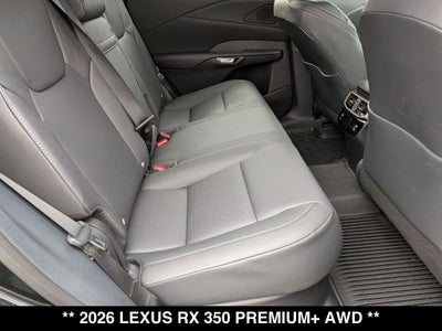 2026 Lexus RX 350 Premium+