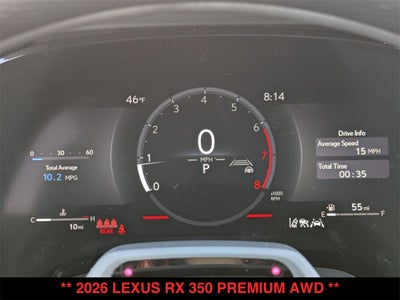 2026 Lexus RX PREMIUM