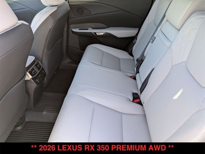 2026 Lexus RX PREMIUM