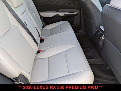 2026 Lexus RX PREMIUM