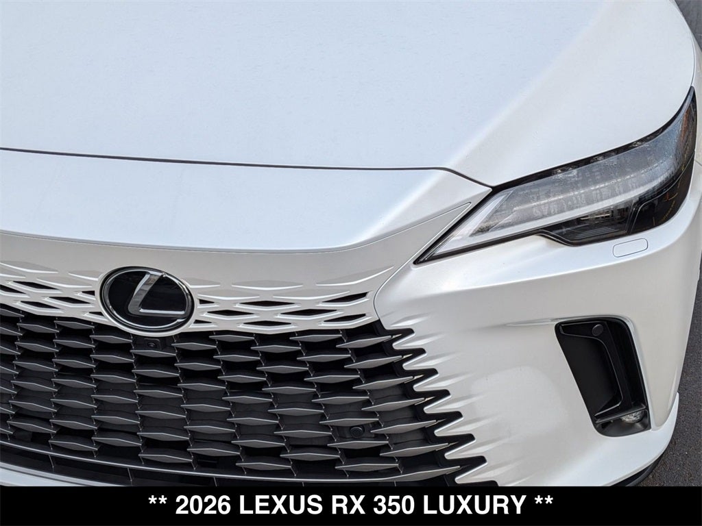2026 Lexus RX 350 Luxury
