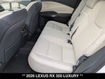 2026 Lexus RX 350 Luxury