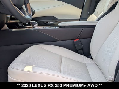2026 Lexus RX PREMIUM PLUS