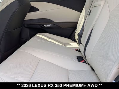 2026 Lexus RX PREMIUM PLUS