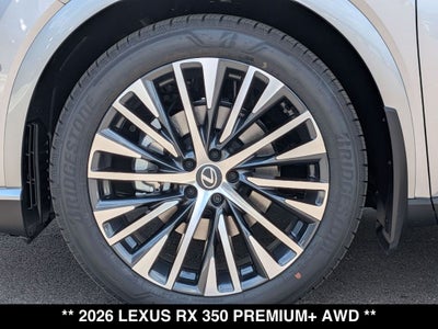 2026 Lexus RX PREMIUM PLUS