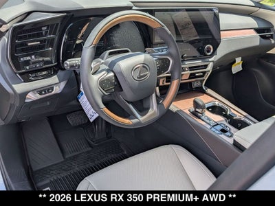 2026 Lexus RX PREMIUM PLUS
