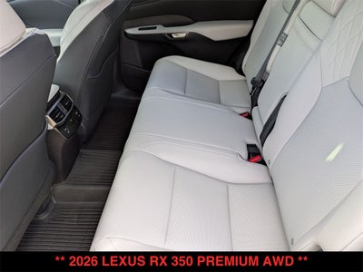 2026 Lexus RX PREMIUM